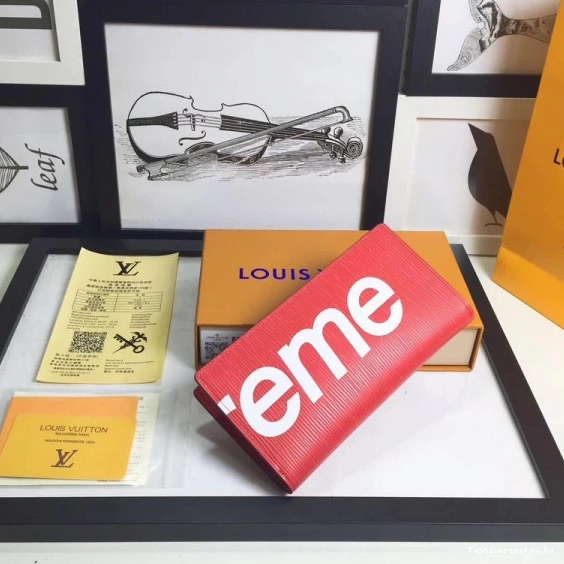 FS CHEAP Vuitton Louis wallet Supreme 0804